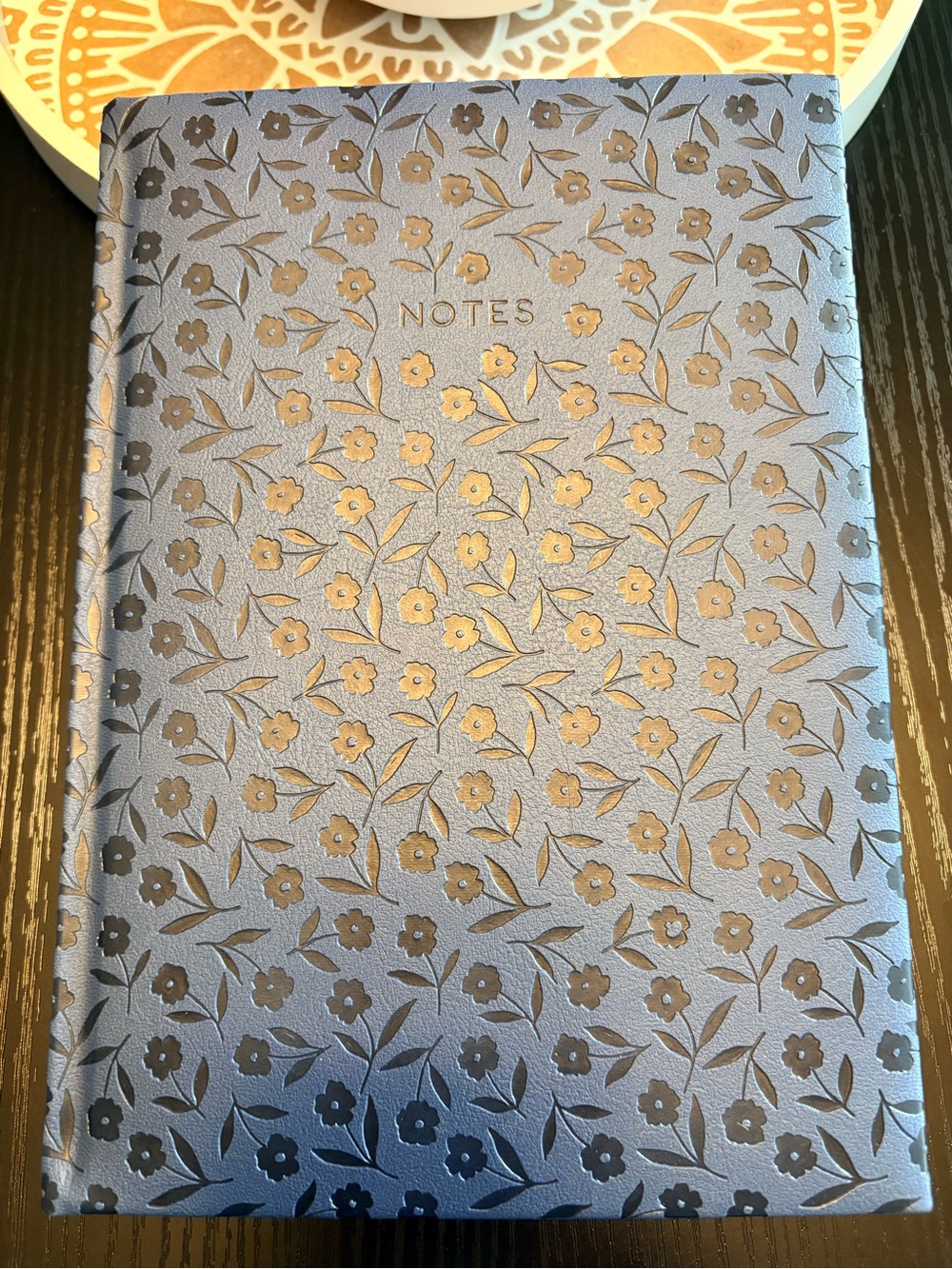 Floral Embossed Notes Gooseberry Moon Journal